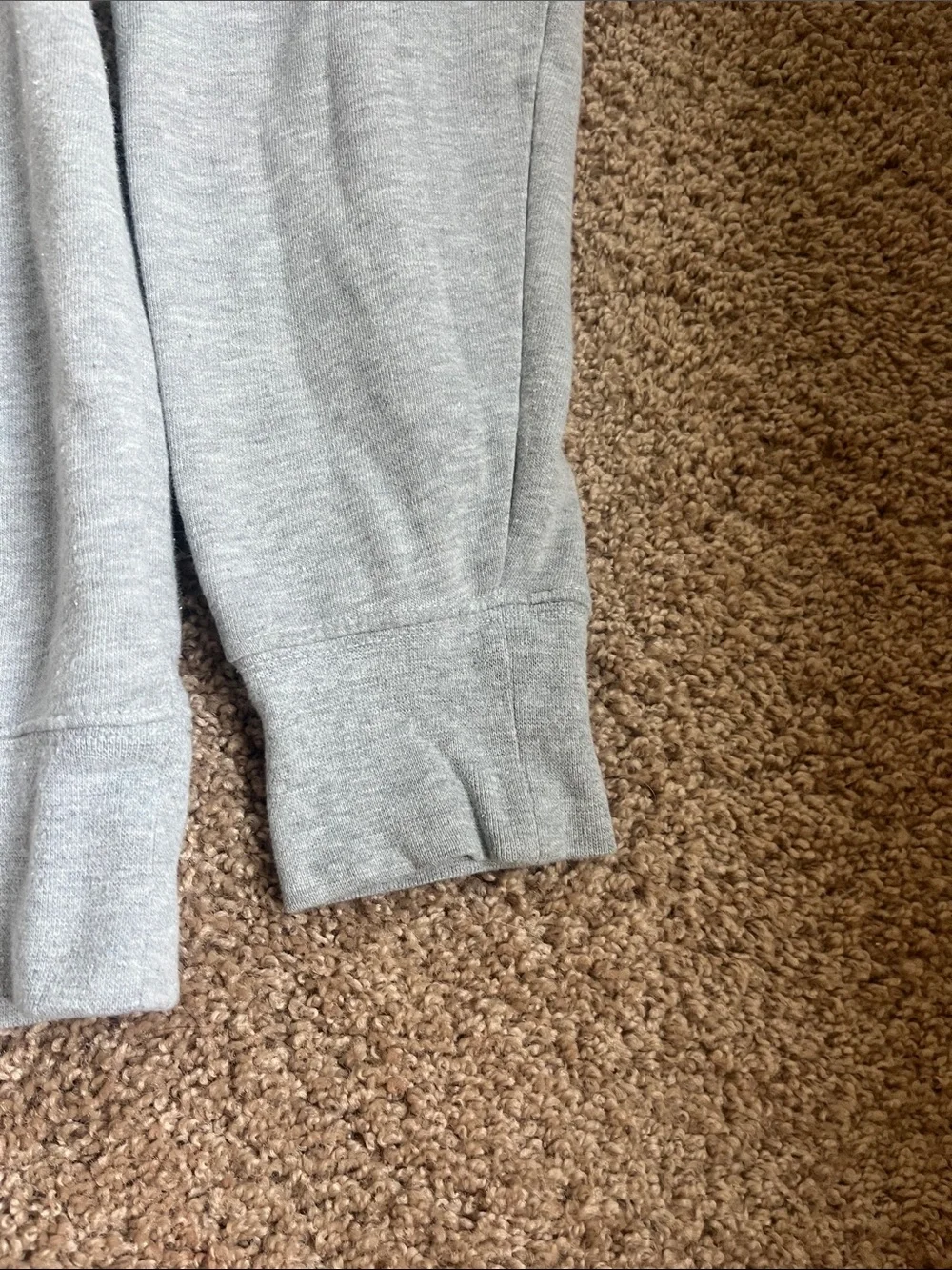 The North Face Men's Light Gray Logo Hoodie